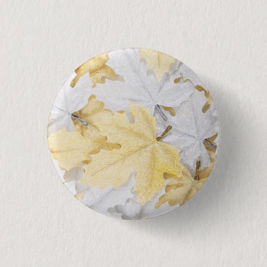 Autumn Leaves Ronde Button 3,2 Cm (Voorkant)