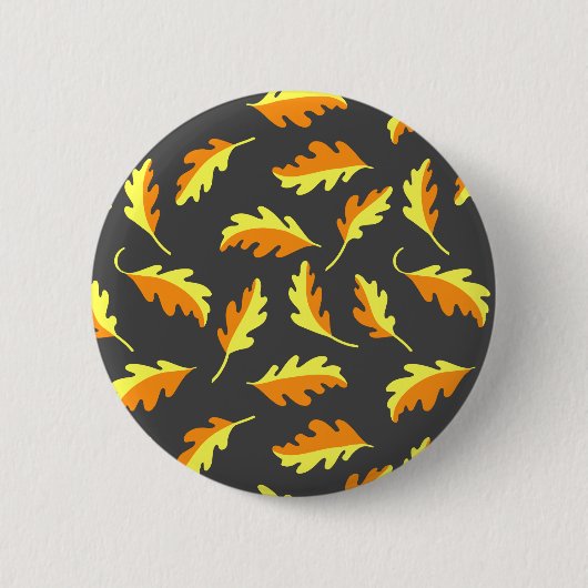 Autumn Leaves Ronde Button 5,7 Cm (Voorkant)