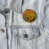 Autumn Leaves Ronde Button 5,7 Cm (In situ)