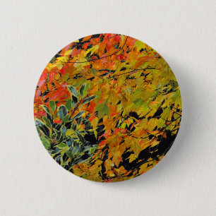 Autumn Leaves Ronde Button 5,7 Cm