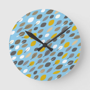 Autumn Leaves Ronde Klok