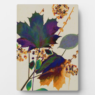 Autumn Leaves Royal Colors Fotoplaat