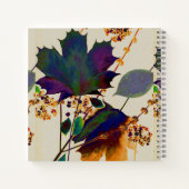 Autumn Leaves Royal Colors Notitieboek (Achterkant)