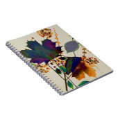 Autumn Leaves Royal Colors Notitieboek (Rechterzijde)