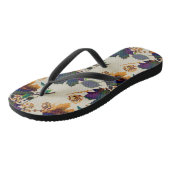 Autumn Leaves Royal Colors Teenslippers (Schuin)