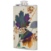 Autumn Leaves Royal Colors Vinyl Wrapped Flask Heupfles (Links)