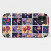Autumn Leaves Rustic Patchwork Quilt Collage Case-Mate iPhone Case (Achterkant (horizontaal))