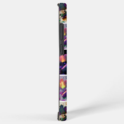 Autumn Leaves Rustic Patchwork Quilt Collage Samsung Galaxy Hoesje (Rechterkant)