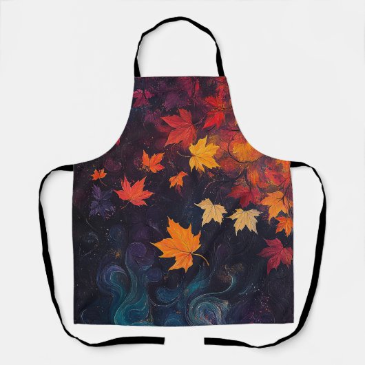 Autumn Leaves Schort (Voorkant)