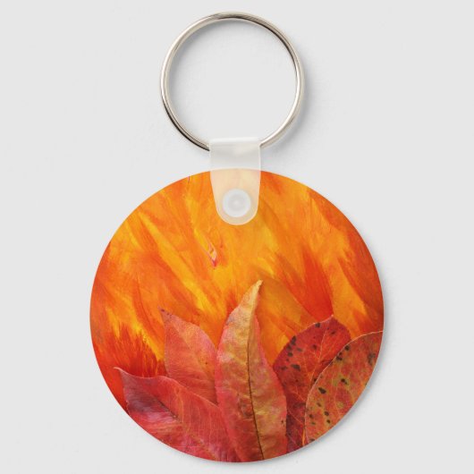 Autumn Leaves Sleutelhanger (Voorkant)