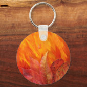 Autumn Leaves Sleutelhanger (Voorkant)