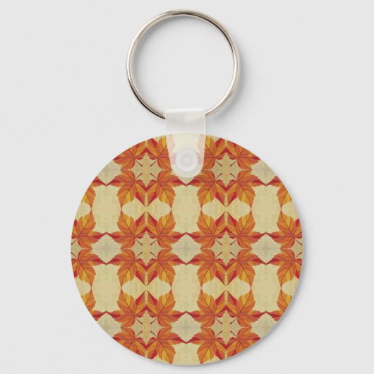Autumn Leaves Sleutelhanger (Voorkant)