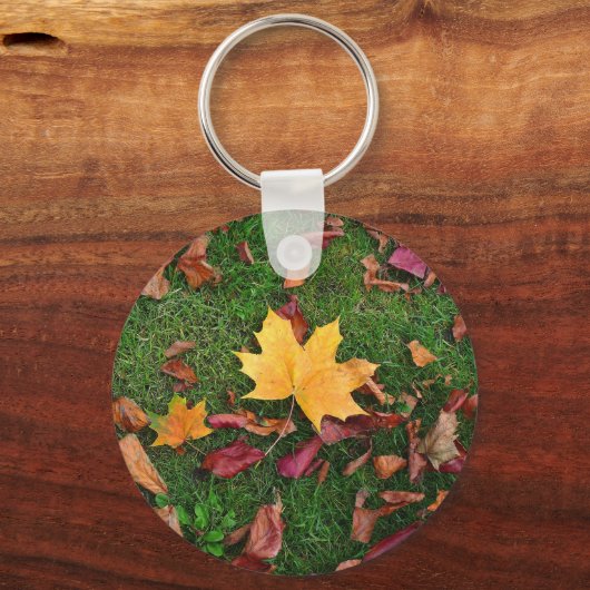 Autumn Leaves Sleutelhanger (Voorkant)