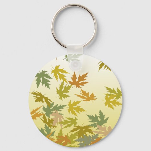 Autumn Leaves Sleutelhanger (Voorkant)