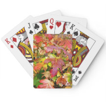 'Autumn Leaves'-speelkaarten