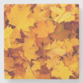 Autumn Leaves Stenen Onderzetter (Voorkant)