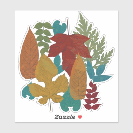 Autumn Leaves Sticker (Vel)