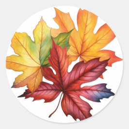 Autumn Leaves Stickers