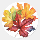 Autumn Leaves Stickers (Voorkant)