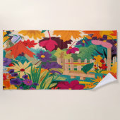 Autumn Leaves Strandlaken (Voorkant)