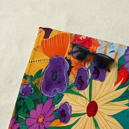 Autumn Leaves Strandlaken (In situ)