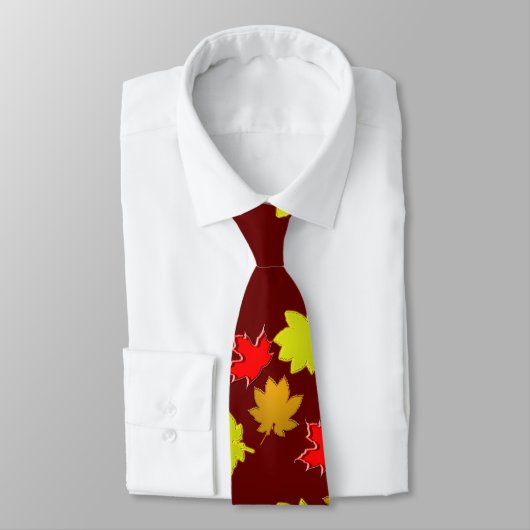 Autumn Leaves Stropdas (Gebonden)