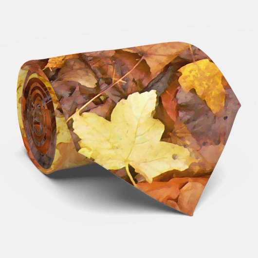 Autumn Leaves Stropdas (Opgerold)