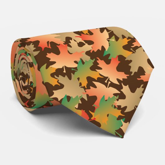 Autumn Leaves Stropdas (Opgerold)