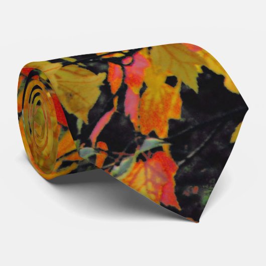 Autumn Leaves Stropdas (Opgerold)