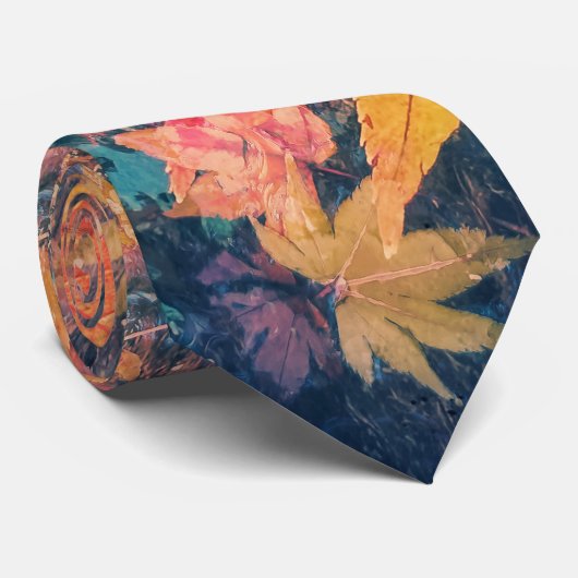 Autumn Leaves Stropdas (Opgerold)