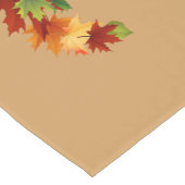 Autumn Leaves Table Runner Korte Tafelloper (Hoek)