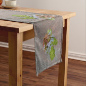 Autumn Leaves Table Runner Korte Tafelloper (Voorbeeld)