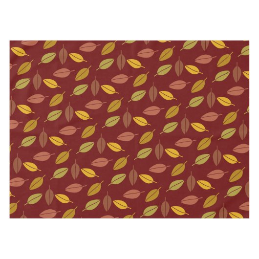 Autumn Leaves Tablecloth Tafelkleed (Voorkant (Horizontaal))