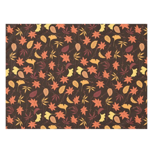Autumn Leaves Tablecloth Tafelkleed (Voorkant (Horizontaal))