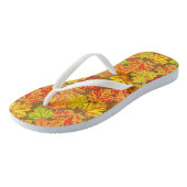 Autumn Leaves Teenslippers (Schuin)