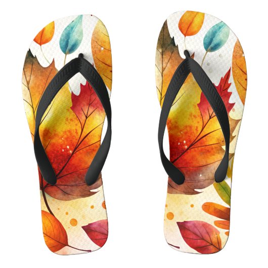 Autumn Leaves Teenslippers (Voetbed)