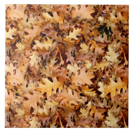 AUTUMN LEAVES TEGELTJE (Voorkant)