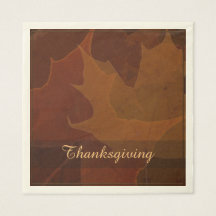 Autumn Leaves Thanksgiving aangepaste tekstkleur