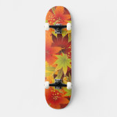 Autumn Leaves Thanksgiving Bandana Persoonlijk Skateboard (Voorkant)