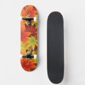 Autumn Leaves Thanksgiving Bandana Persoonlijk Skateboard (Voorkant)