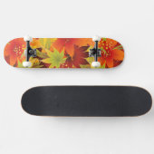 Autumn Leaves Thanksgiving Bandana Persoonlijk Skateboard (Horizontaal)