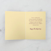 Autumn Leaves Thanksgiving Holiday Greeting Kaart (Binnen)