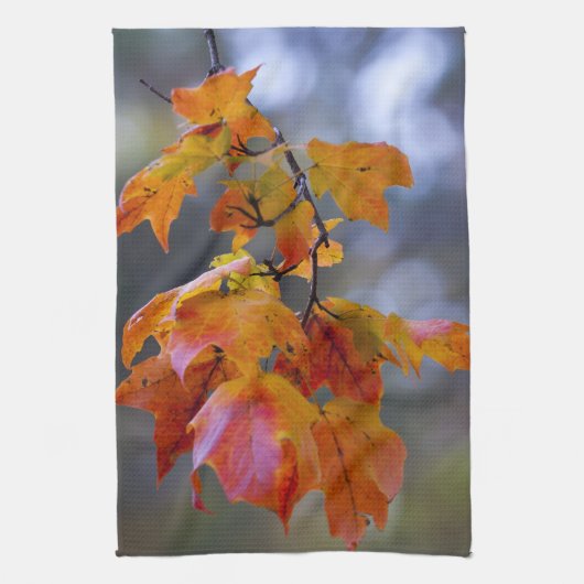 Autumn Leaves Theedoek (Verticaal)