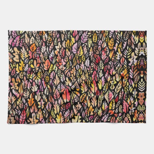 Autumn Leaves Theedoek (Horizontaal)