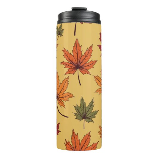 Autumn Leaves Thermal Tumbler Thermosbeker (Voorkant)