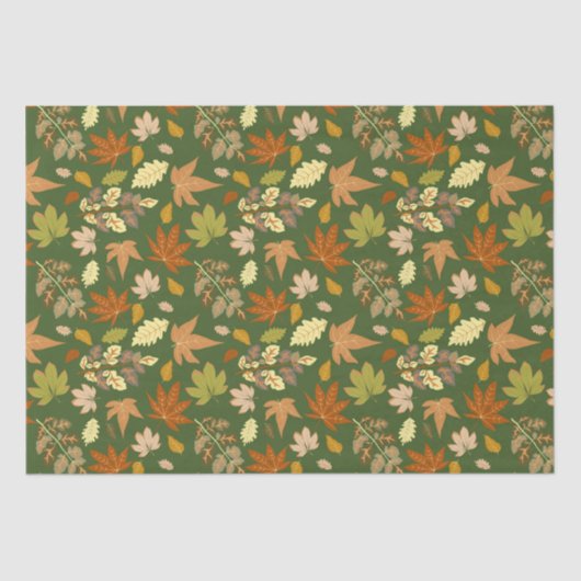 Autumn Leaves Tissuepapier (Voorkant)