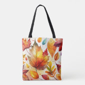Autumn Leaves Tote Bag (Achterkant)