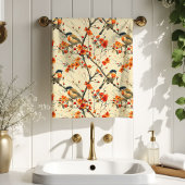 Autumn Leaves Towel Cozy Gift for Their Retreat Bad Handdoek