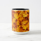 Autumn Leaves Tweekleurige Koffiemok (Center)