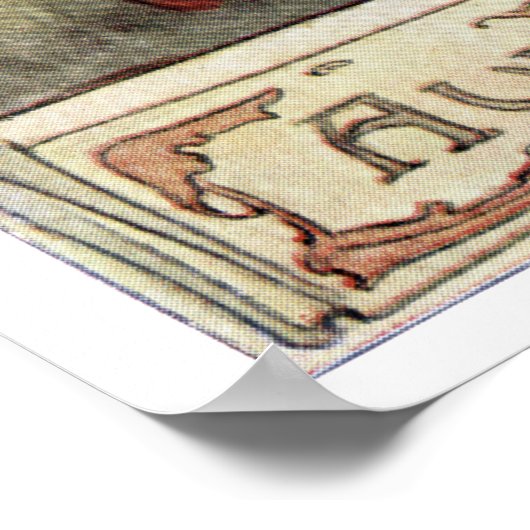 Autumn Leaves van Anne Anderson Poster (Hoek)